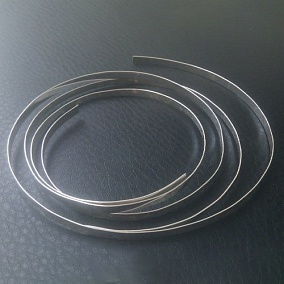 Купить серебряную ленту СрЗл70-30 0,15 мм в Иркутске